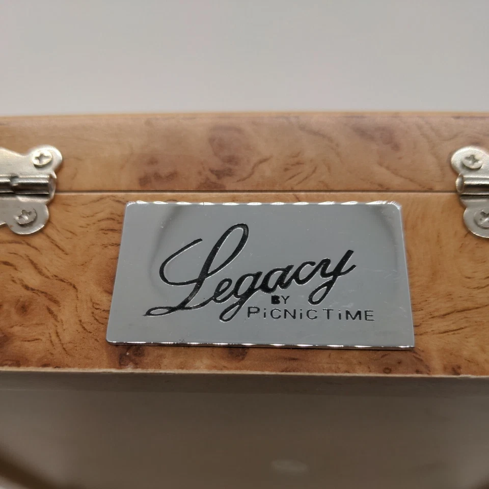 Maple Box Wine Cork Screw And Stoppers set by Legacy - Image 4 of 4