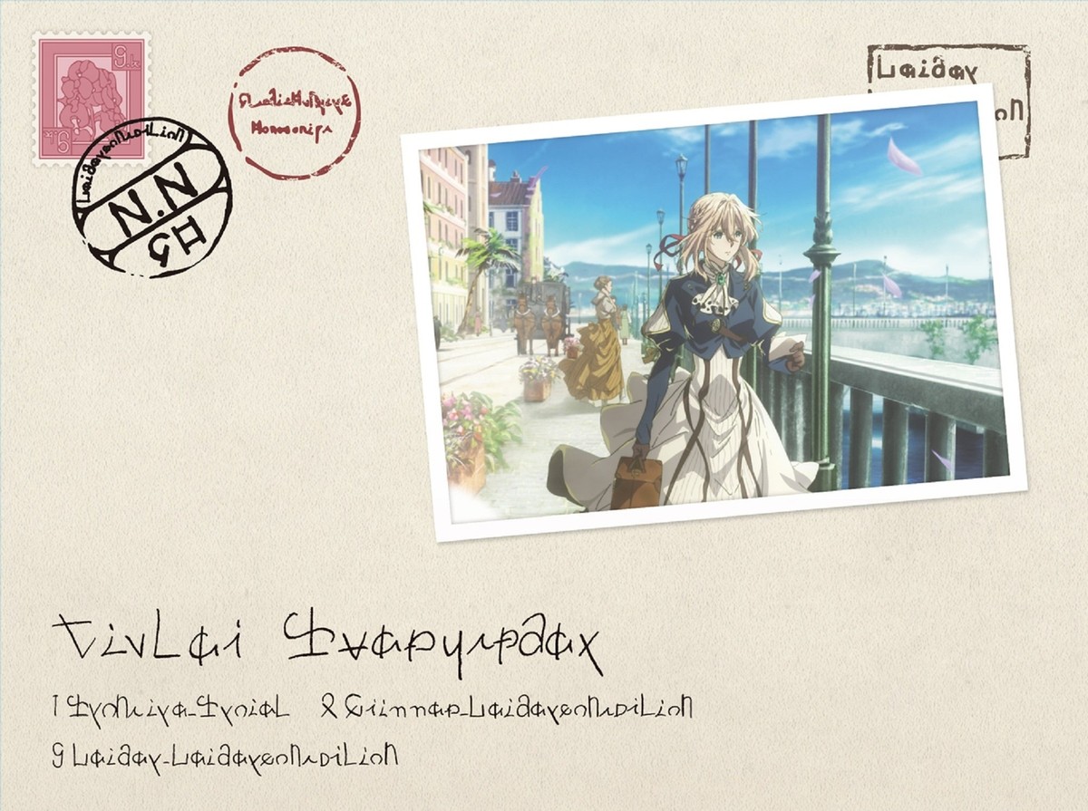 Violet Evergarden Vol.1 Standard Edition DVD+Booklet+Card PCBE