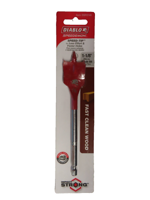 ディアブロ foil Diablo 1-1/8 in. x 6 in. Speedemon Butterfly bit Spade Bit