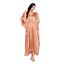 thumbnail 62  - Women Plus Size Kaftan Satin Caftan Long Maxi Dress Kimono Sleeve Evening Gown