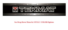 TekMat BLACK Rifle Series 12x36 Rubber Cleaning Bench Mat - See NEW Options