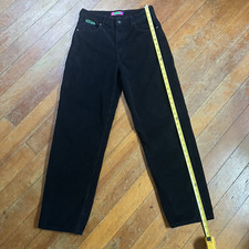 EMPYRE TORI Black Corduroy Skate Loose Fit Baggy Pants Women  s Size 10