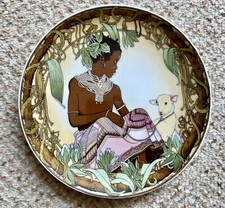 Unicef Collector Plate Child Of Kenya Plate #3 By Villeroy & Boch Ceramic EUC