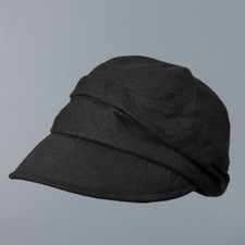 Femme Lin Chapeau Soleil Journaux Extérieur Respirant Protection Décontracté Cap