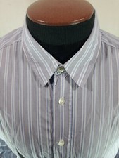 Hugo boss Buttondown Shirt Mens Large MULTICOLOR Stripped Business Fashion