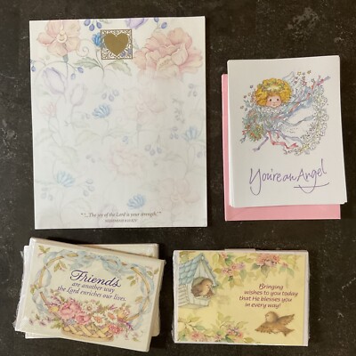 Vintage Stationery Christian bundle Current Lucy Rigg Joyfully Yours note cards