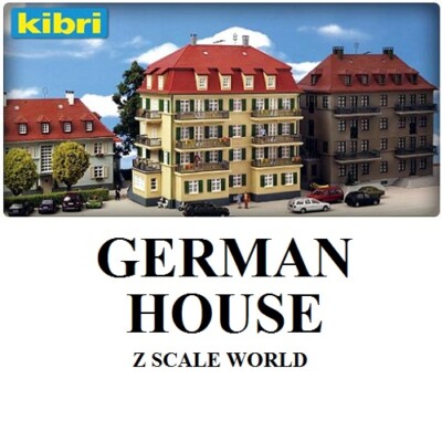 SERIE DI CASE PER PLASTICI MODELLISMO FERROVIARIO