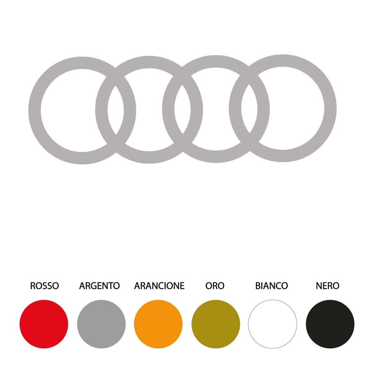 2x 3D Metall Aufkleber Auto Für Audi Sline Modelle - Tuning Sticker, Aluminium