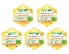 Lypsyl Intense Protection Original Mint Lip Balm, .10 oz. - Pack of 5