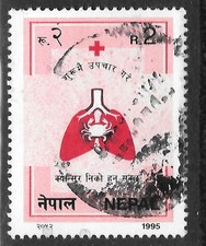 Nepal 1995 R.2 stamp - see scan