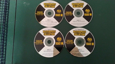 AD&D Advanced Dungeons & Dragons MASTERPIECE COLLECTION 4-Disc PC CD ...