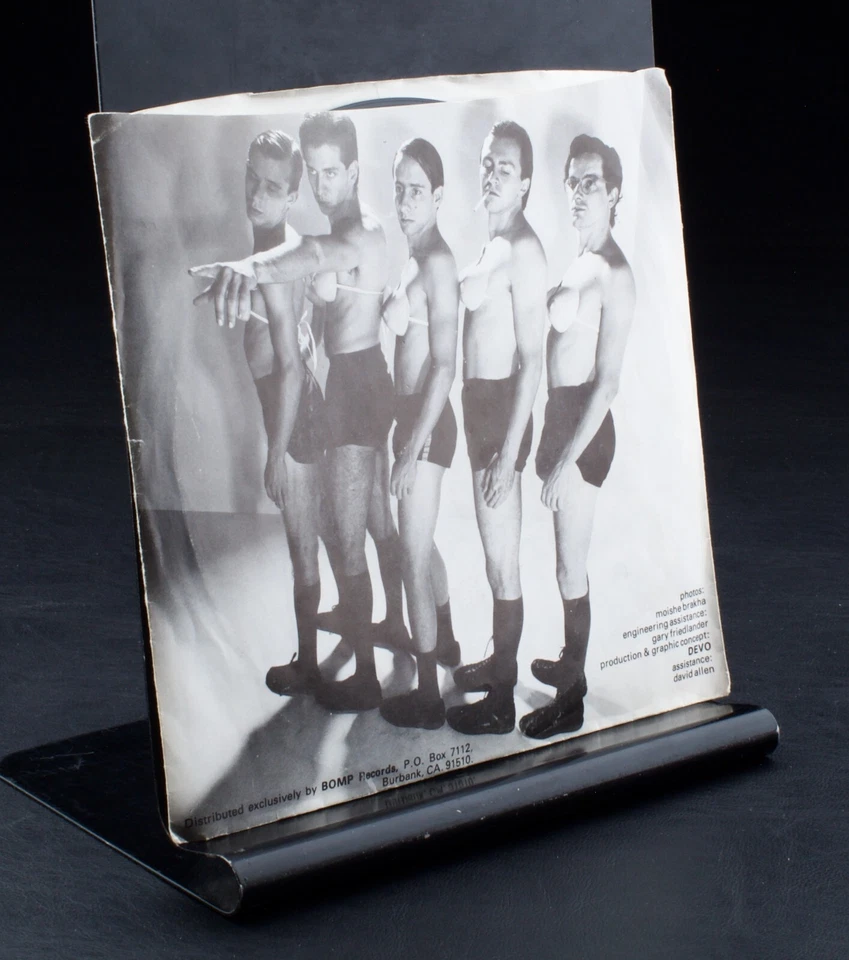 DEVO: (i can't get me no) satisfaction / sloppy BOOJI BOY 7" Single 45 RPM - Image 2 of 2