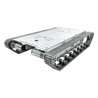 T800S Pro Single Layer Robotic Tank Chassis Metal Track 15KG Load for ROS Robot