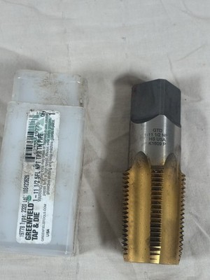 1 - 11 1/2 NPT Greenfield Tap And Die Made In USA - Nice!
