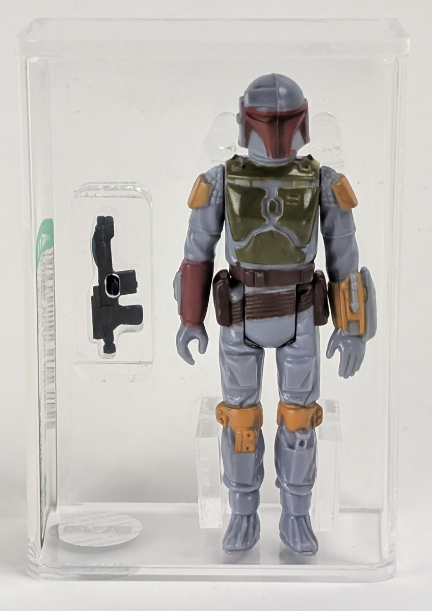SF・ファンタジー・ホラー BOBA FETT AFA80 MOC ESB 48Back-C 1978 Loose Kenner AFA 80+ Star Wars ANH Boba Fett Action Figure