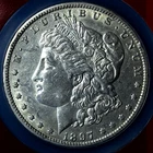 1897-O Morgan Silver Dollar NGC AU55 Choice AU Original Luster $1
