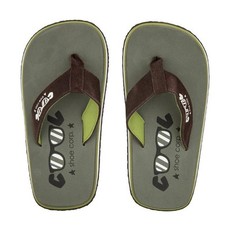 COOL SHOE ORIGINAL Flip Flops Badelatschen Zehentrenner Schuhe Surfer khaki