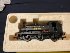 HORNBY 'OO' GAUGE R2400A LNER BLACK 0-6-0T CLASS J52 #3970 STEAM LOCOMOTIVE