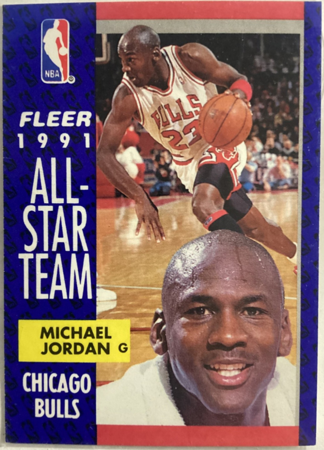 1991-92 Fleer - All-Star Team Michael Jordan #211 Chicago Bulls