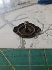Vintage Antique Ornate Fancy Brass Drop Handle Drawer Pull — photo 2