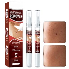 Skin Tag Wart Mole Remover Pens X2 Natural Removal Hand Body Neck Face Treatment