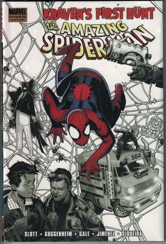 SPIDER-MAN KRAVEN'S FIRST HUNT HC Hardcover $19.99srp Dan Slott SEALED NEW NM