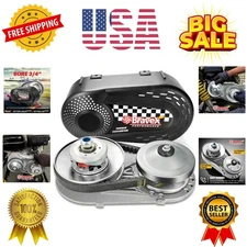 Complete Torque Converter for Predator 212 Go Kart Clutch Kit Set 3/4inch 10T...