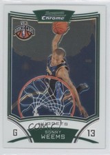 2008-09 Bowman Draft Picks & Stars Chrome Rookie Sonny Weems #146 0a1