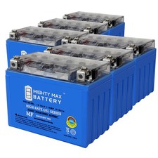 Mighty Max YTZ12S GEL 12V 11AH GEL Rechargeable AGM Motorcycle Battery - 6 Pack