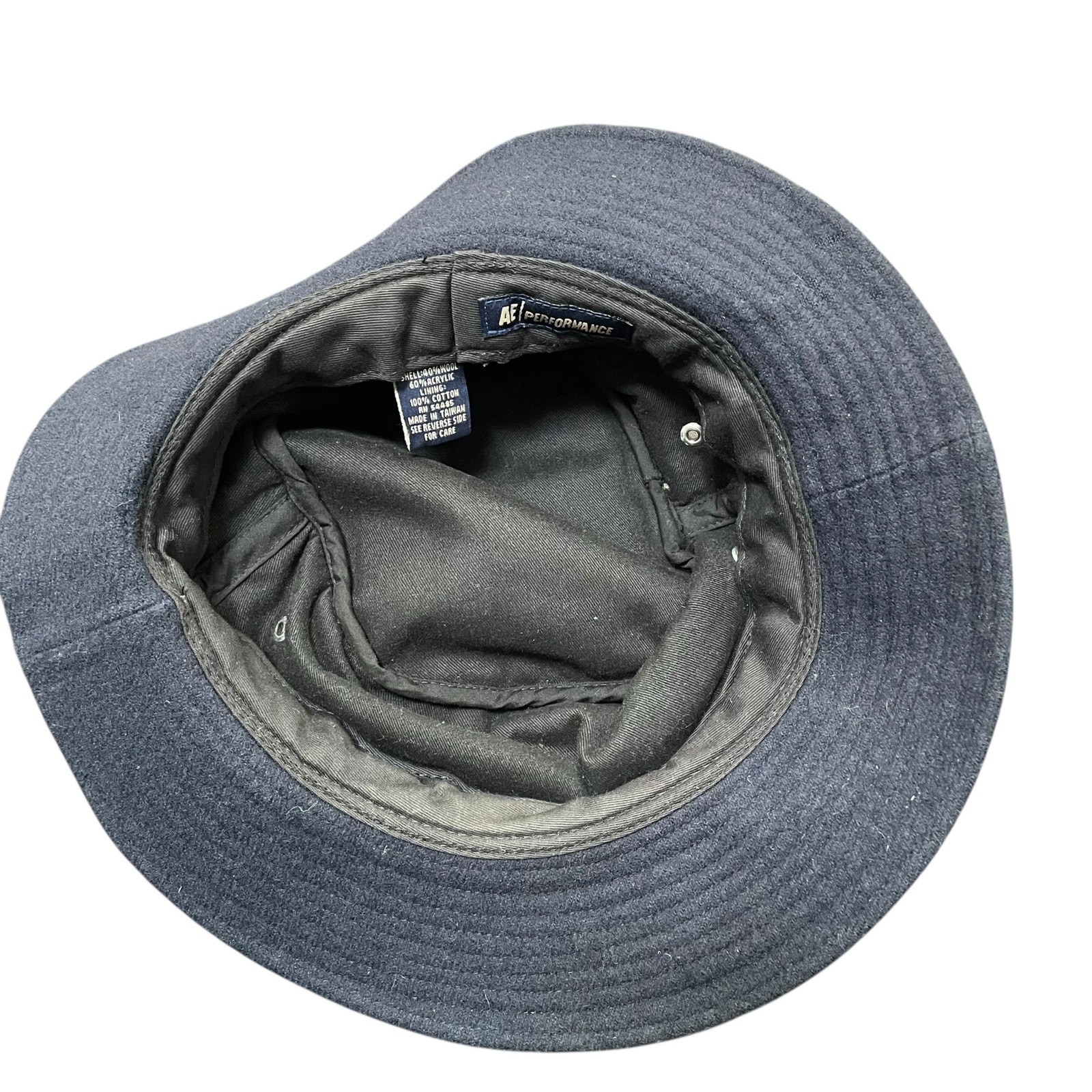 American Eagle Performance Bucket Hat Gray Wool C… - image 14