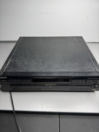 Sony CDP-CE415 5 Disc CD Changer MegaStorage Compact Disc Player System No Remot - Picture 2 of 7