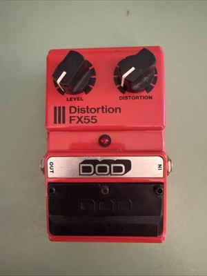 Vintage 80 s DOD FX55 Distortion 
