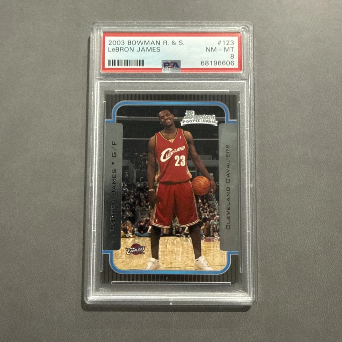 Bowman LeBron James Basketball Rookie Sports Trading Cards for