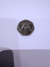 2023 Uncrowned King Charles III Coronation 50p Coin, Circulated