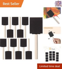 Foam Paint Brushes 2 Inch 16-Pack Durable Art  Craft Painting Tools