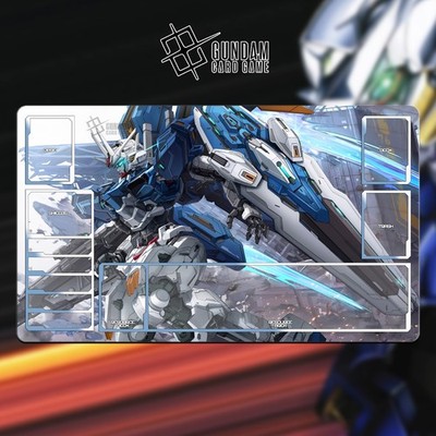 Gundam TCG Playmat 24x14''(60*35cm) | G-Aerial - genähte Kanten