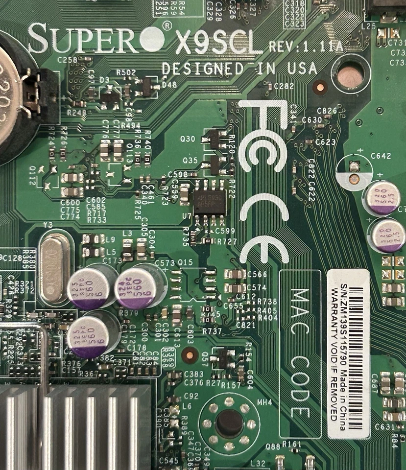 Supermicro X9SCL Motherboard + IO Shield | Intel Xeon E3-1270 v2 | 32GB DDR3 ECC - Image 2 of 4