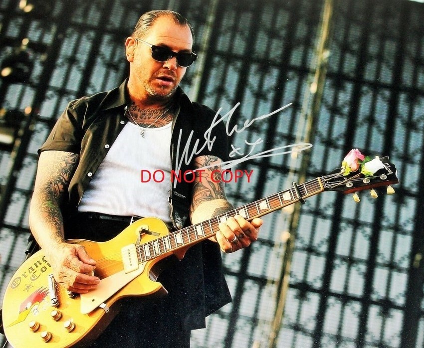 MIKE NESS - SOCIAL DISTORTION Autographed Signed 8x10 Reprint