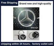Front Grille Star Chrome Emblem For Mercedes-benz W204 C300 C350 C250 Glk350 New