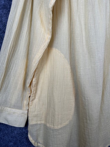 Free People Gaze Tunika Top Small Buttergelb Boho Transparent Festival Western - Bild 5 von 10