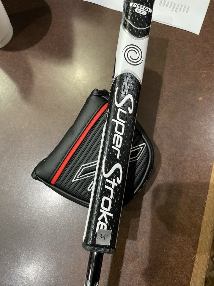 New Odyssey Golf Xander Red #7 Putter 34” - Image 2 of 3