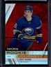 2022-23 Upper Deck Synergy Jack Quinn Rookie Journey Home Red RC #/499 Sabres