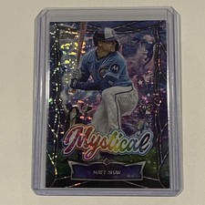 MATT SHAW 2025 TOPPS UPDATE MYSTICAL PINK FOIL RC INSERT #MYS-16