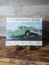 Vintage 1960 Chevy Four Wheels Drive Model Truck Brochure
