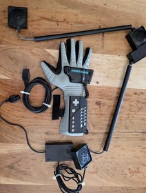Nintendo NES Action Set Console Bundle CIB + power glove NES Advantage  3 games
