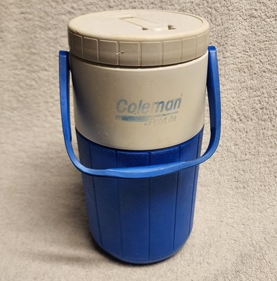 TAICOLLER タイコーラー Coleman PolyLite 2 Quart Water Jug Cooler 5590 Spout Blue White