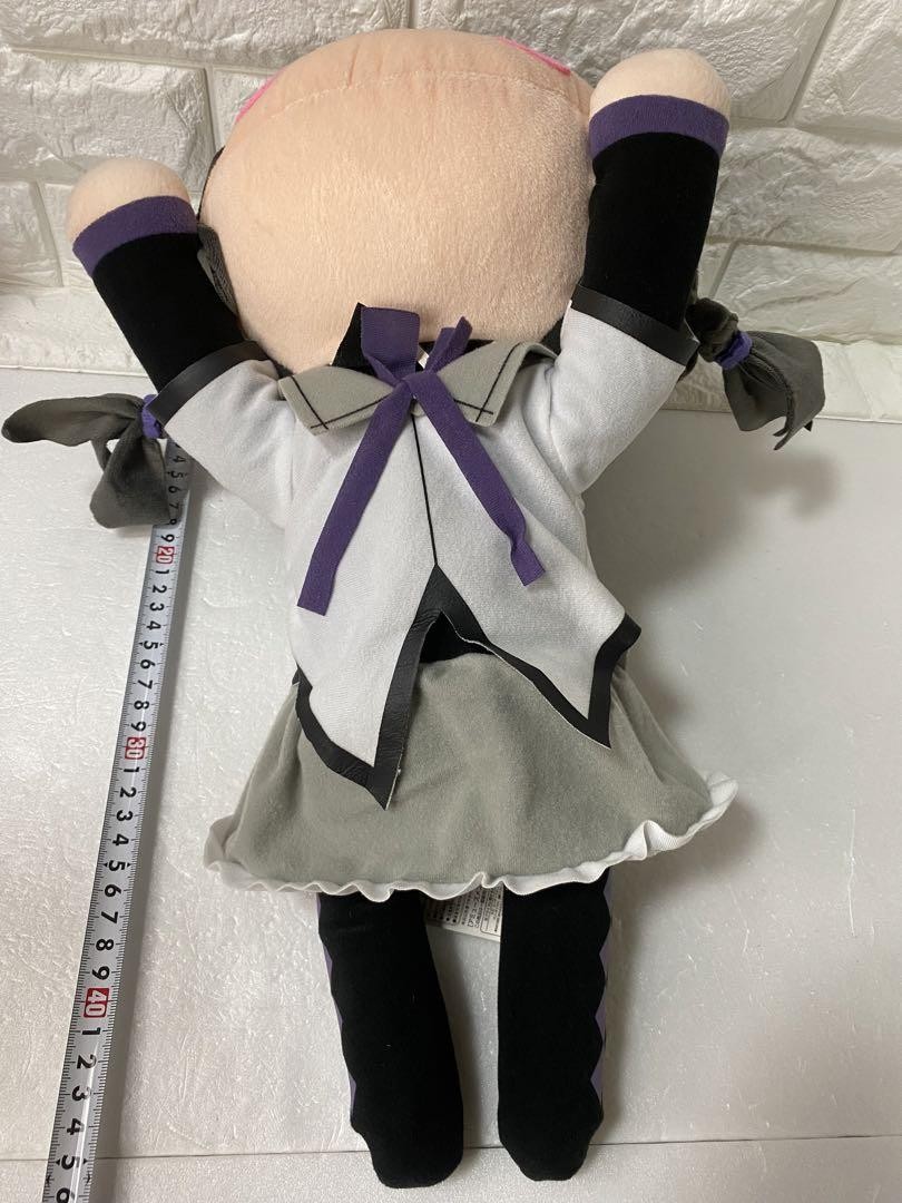 Madoka Magica mega jumbo plush doll stuffed toy Akemi Homura - detail