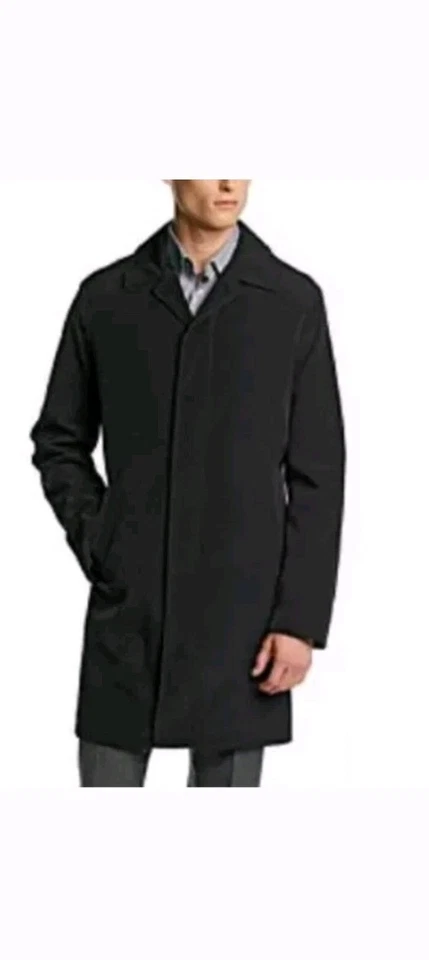 Calvin Klein Men Overcoat Size 50R Removable Wool Liner Trench - Image 2 of 4
