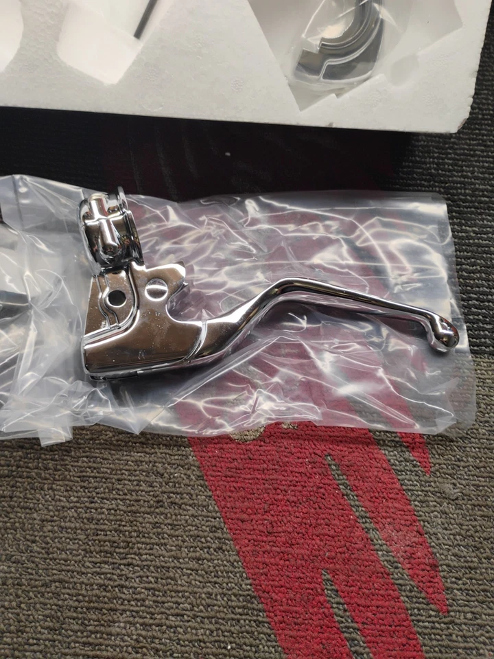 Chrome H/B Control Kit 14mm W/O Switches Fits 14-19XL Art No 22-0841 - Image 2 of 4