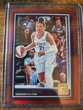 2025 Donruss WNBA Kayla McBride Red Holo 74/299 #28 Minnesota Lynx